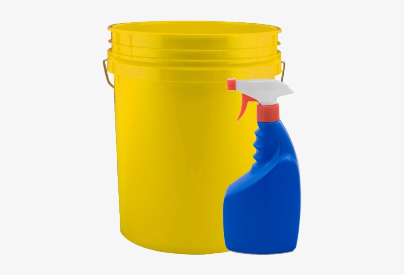 Heat Transfer Provides A Clean, “no-label” Look - Leaktite 5-gal. Yellow Bucket (pack Of 3) 209335, transparent png