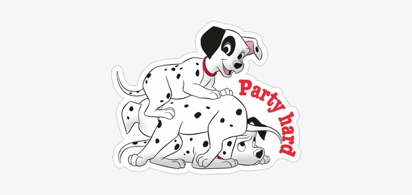 Viber Sticker «101 Dalmatians» - Viber, transparent png