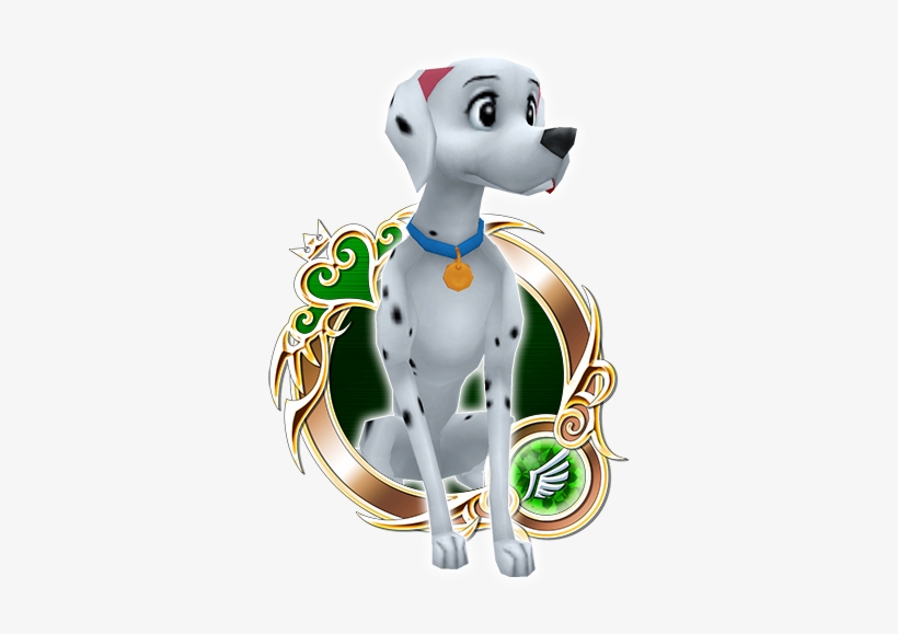 101 Dalmatians A Female Dalmatian Who Marries Pongo - Kingdom Hearts Pongo And Perdita, transparent png