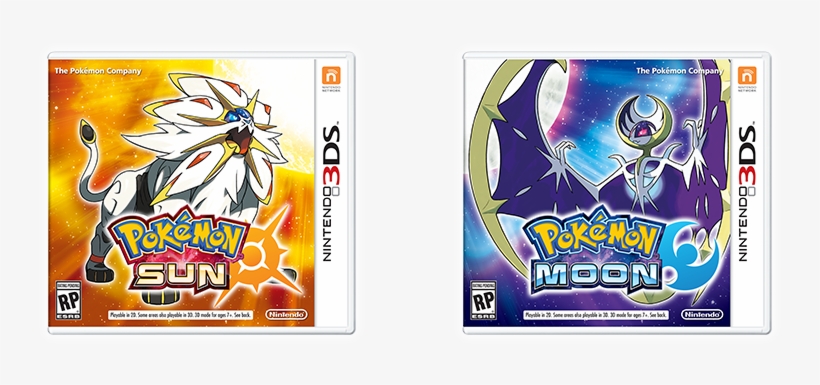 Commons - Nintendo 3ds Pokemon Sun, transparent png