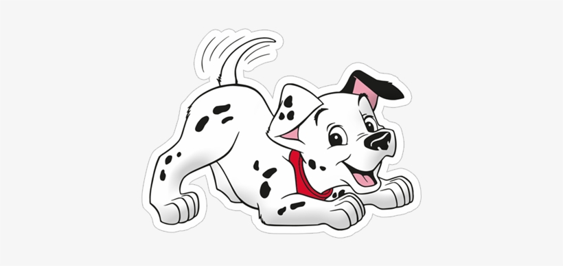 Viber Sticker «101 Dalmatians» - Disneys 101 Dalmations Set Of 8 Birthday Invitations, transparent png