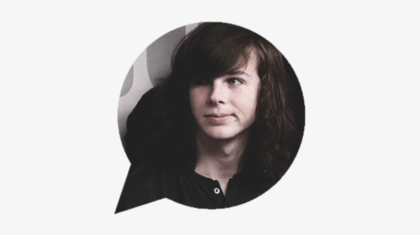 Carl Grimes, The Walking Dead, And Chandler Riggs Image - Girl, transparent png