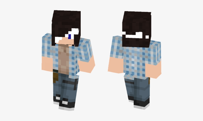 Carl Grimes - Minecraft, transparent png