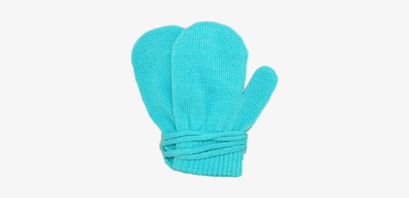Clothes - Dorfman Pacific Toddler Stretch Mittens On A String, transparent png