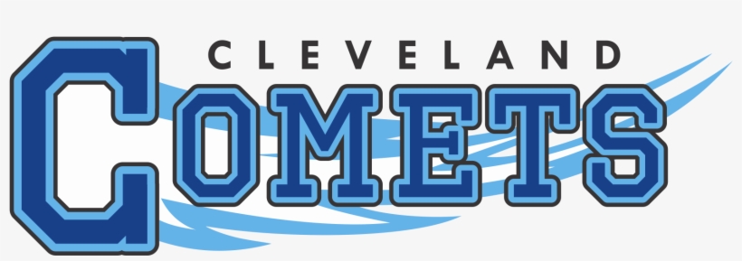 Cropped Cleveland Comets Primary Logo 1 - Cleveland Comets, transparent png