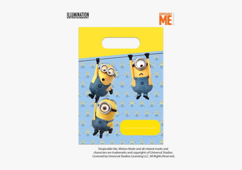 Minions Party Bags Larger Photo - Despicable Me Party Bags, transparent png