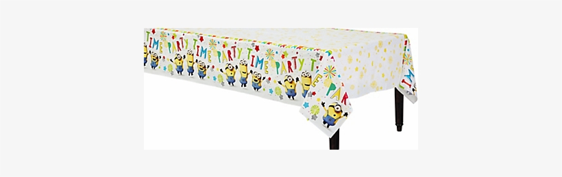 Minions Plastic Table Cover - Amscan Minions Table Cover Birthday Party Supplies, transparent png