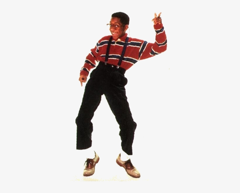 Steve Urkel Black Suspenders, transparent png