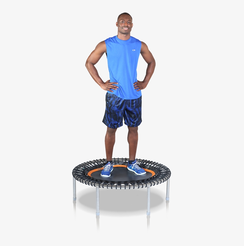 A Young Sportsman On A Bellicon® Trampoline - Human, transparent png