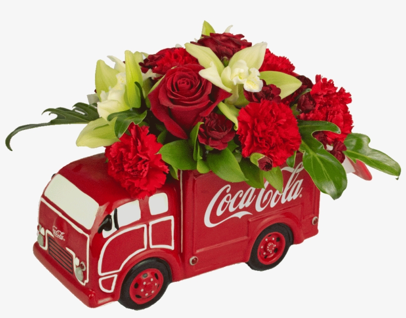 Coke Truck Cookie Jar Bouquet - Coca Cola Zero - 12 Pack, 12 Fl Oz Cans, transparent png