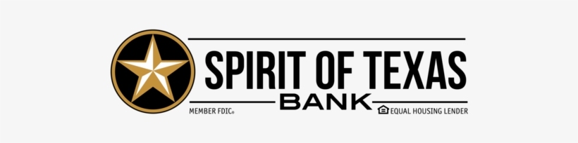 Thank You To Our 2018-2019 Underwriter - Spirit Of Texas Bancshares, transparent png