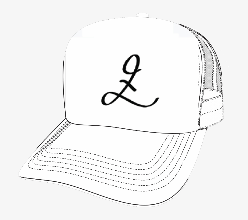 Drawn Hat Trucker - Hat, transparent png