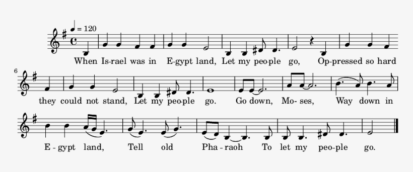 Go Down Moses - Testo Go Down Moses, transparent png