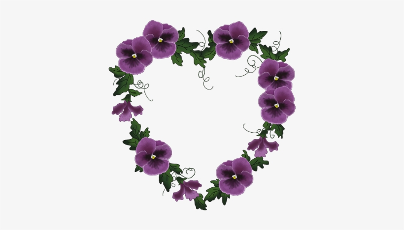 Valentine Day Png Materiale Grafico - Violet Flowers, transparent png