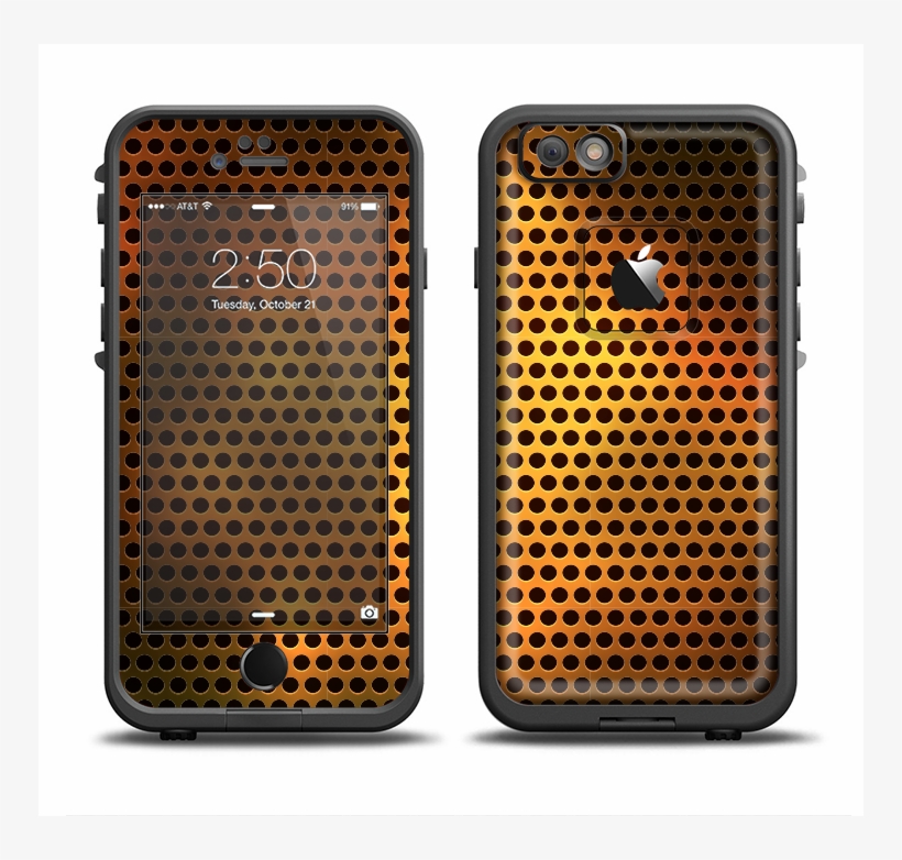 The Golden Metal Mesh Apple Iphone 6/6s Plus Lifeproof - Mooer Little Monster Ac 5w Tube Guitar Amp, transparent png
