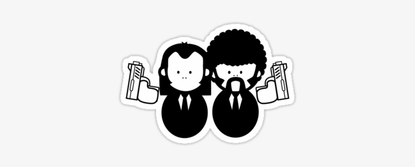 Pulp Fiction - Pulp Fiction Cartoon, transparent png
