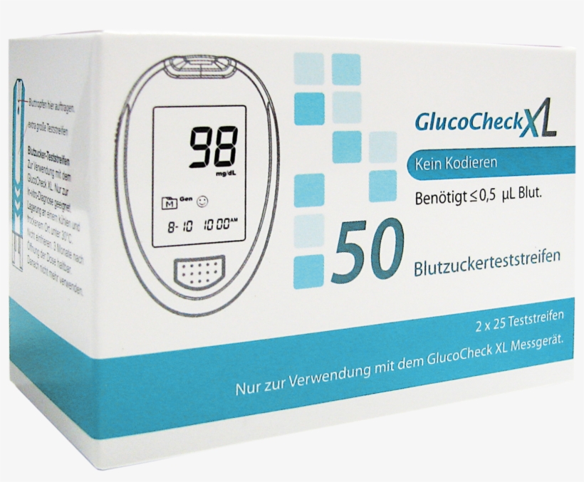 Gluco-check Strips For Glucose Meter - Gluco Check, transparent png