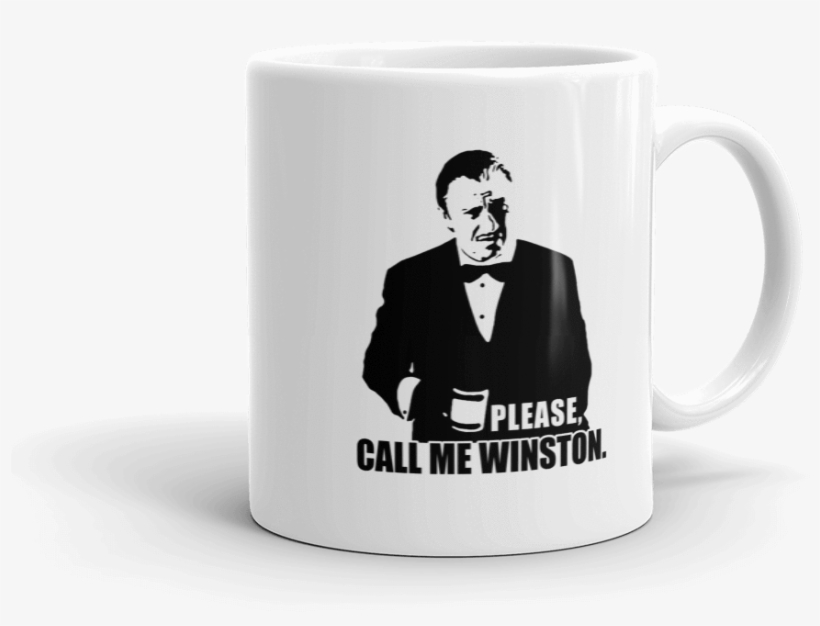 Winston The Wolf - Aquarius Coffee Mug, transparent png