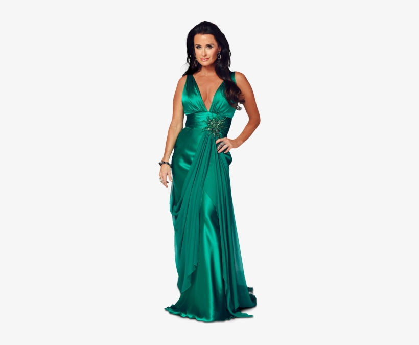 Kyle Richards - Dress, transparent png