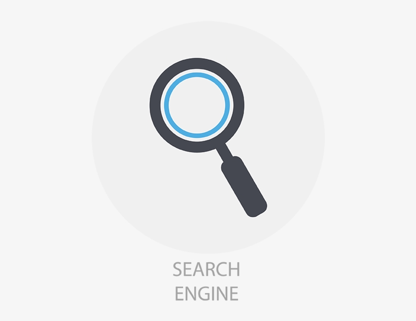 Magnifying Glass With Words Search Engine - Magnifying Glass, transparent png