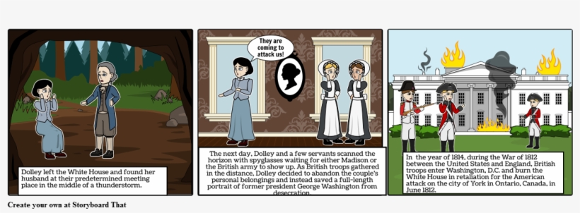 Burning Of White House - Cartoon, transparent png