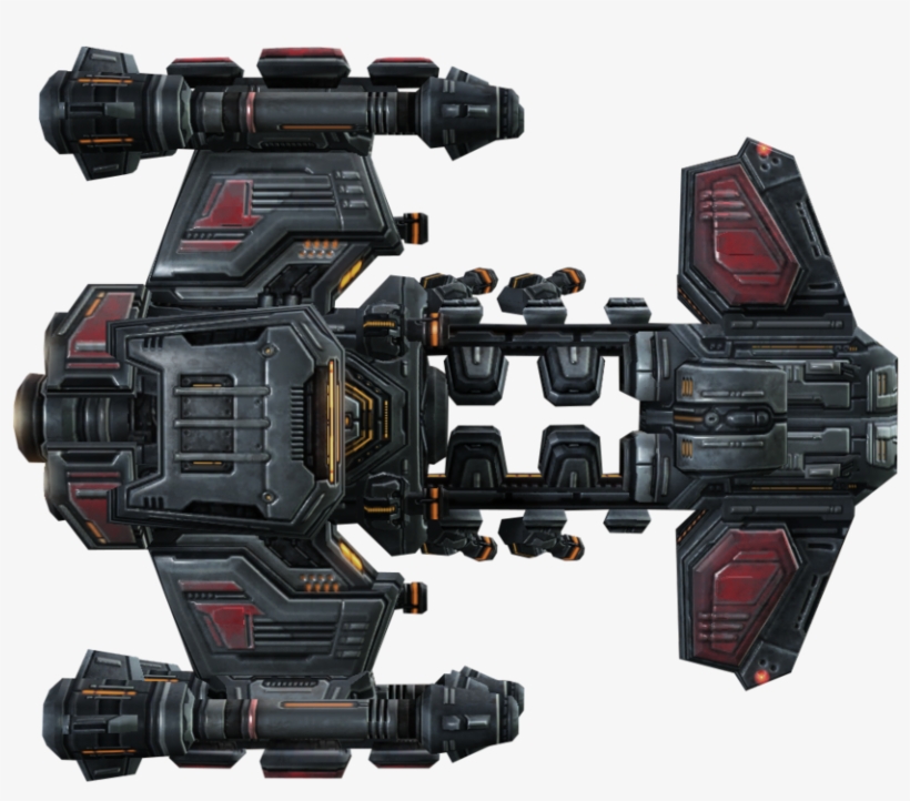 Starcraft Terran Battlecruiser By Voidwar Starcraft - Star Craft Battle Cruiser, transparent png