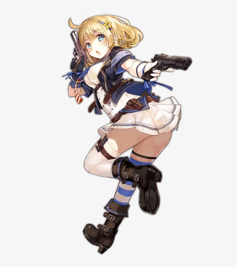 Normal - M1911 Mod 3 Girls Frontline, transparent png