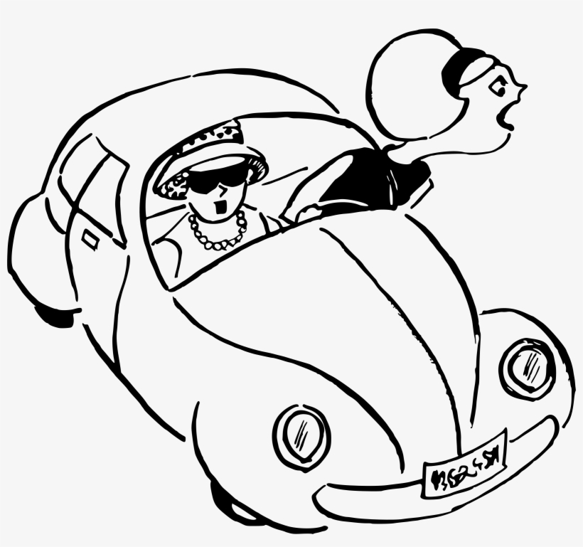 This Free Icons Png Design Of Surprised Driver, transparent png