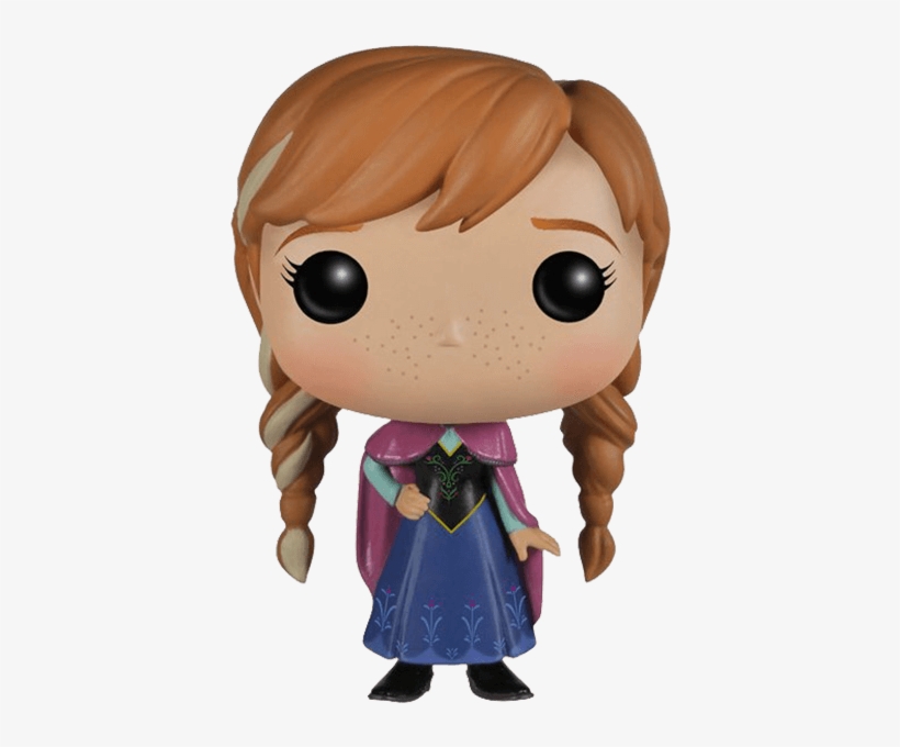 Funko 4256 Pop Frozen Anna Pop Vinyl Figure, transparent png