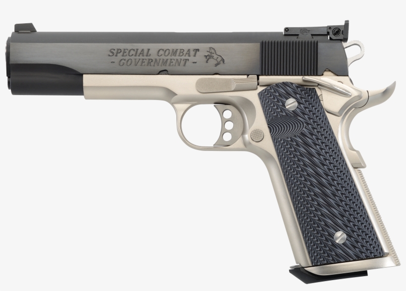 Colt Mfg O2580cm 1911 Special Combat Government Single - Colt Special Combat Government, transparent png