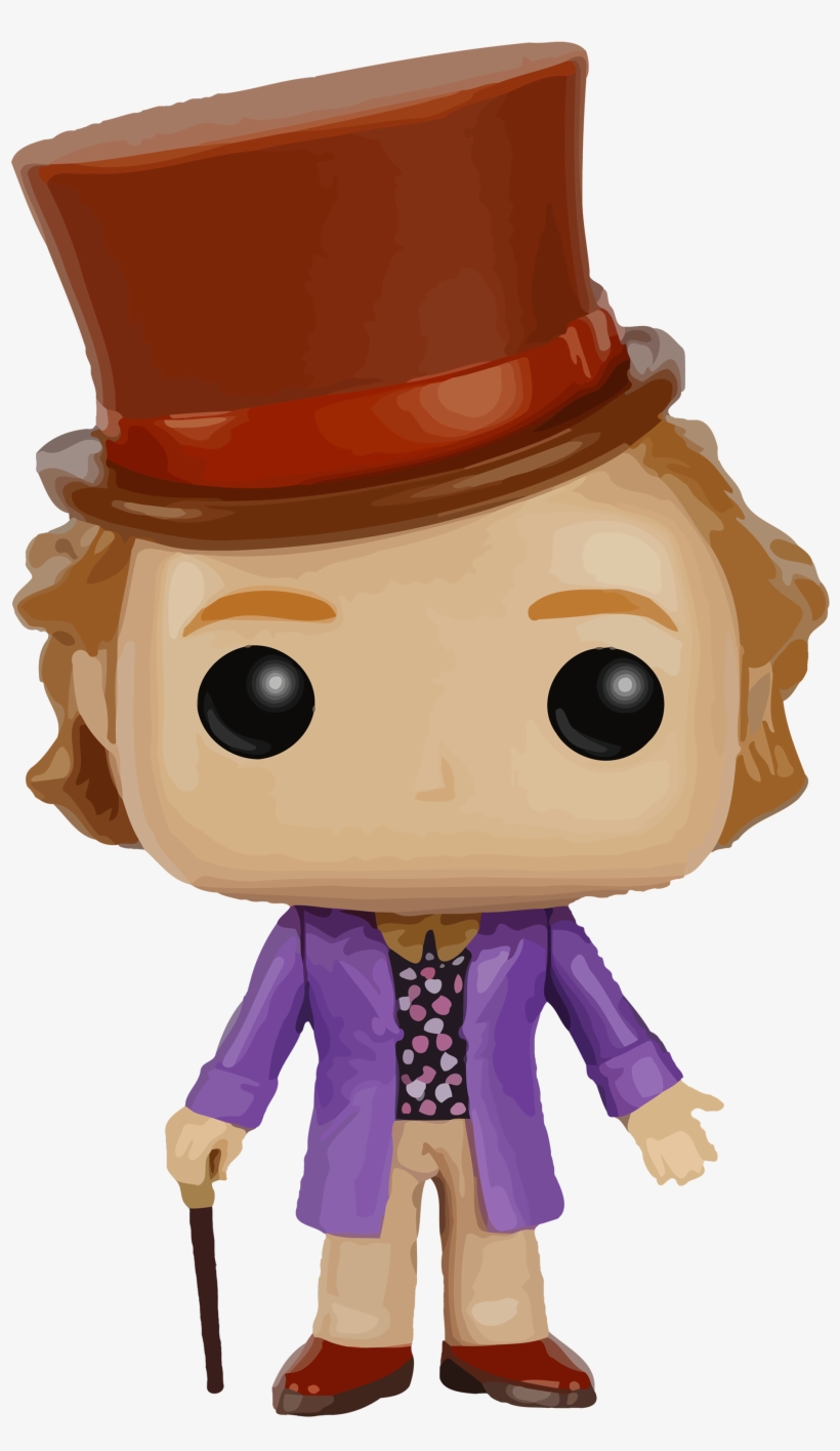 Home / Tshirts / Funko / Movies / Funko Pop Vinyl Willy - Pop Figures Willy Wonka, transparent png