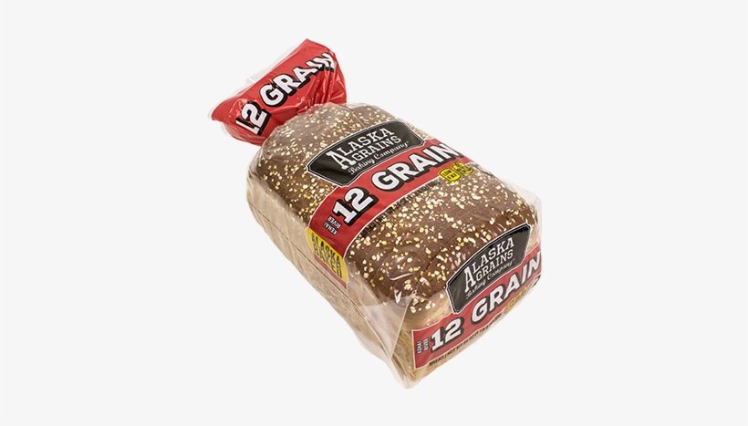 Alaska Grains Baking Company® 12 Grain Bread - Bread, transparent png