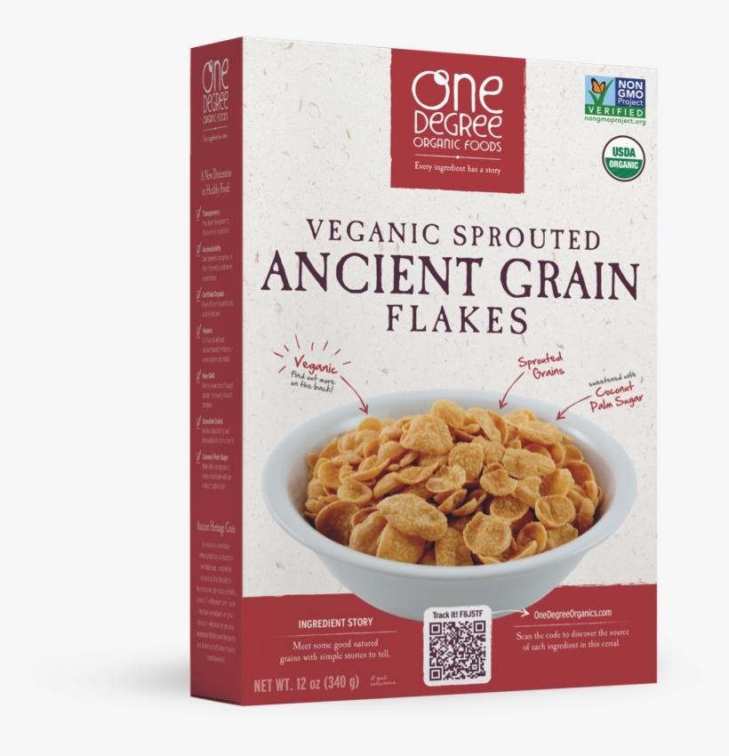 Ancient Grain Flakes - One Degree Spelt Flakes, transparent png