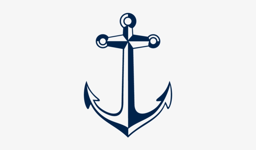 Coolest Anchor Clip Art Free Blue Anchor Tshirt Teezeria - Anchor Design Png, transparent png