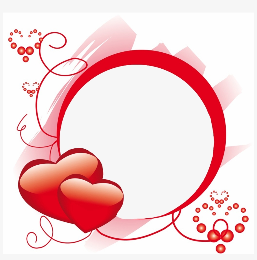 Facebook For Picture Frames Online - Heart, transparent png