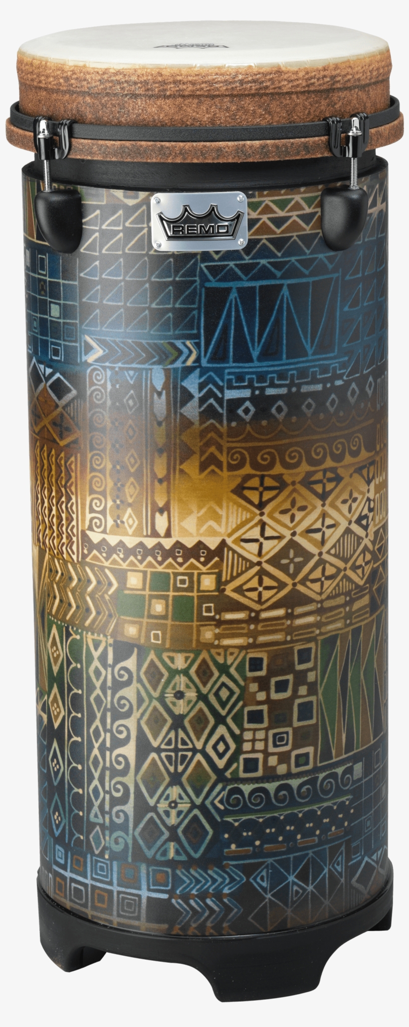 Remo Valencia 100 Series Tubano Drum-tunable, Island, - Remo 100 Series Tunable Tubano 10 X 27 In. Island, transparent png