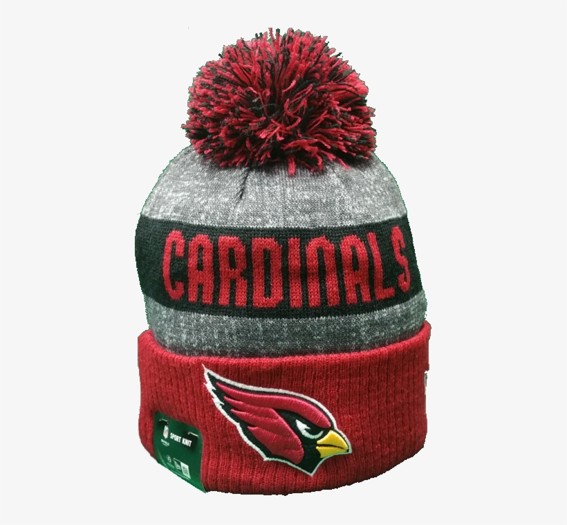 Arizona Cardinals 2016-2017 Sideline Knit Pom Toque - Toque, transparent png