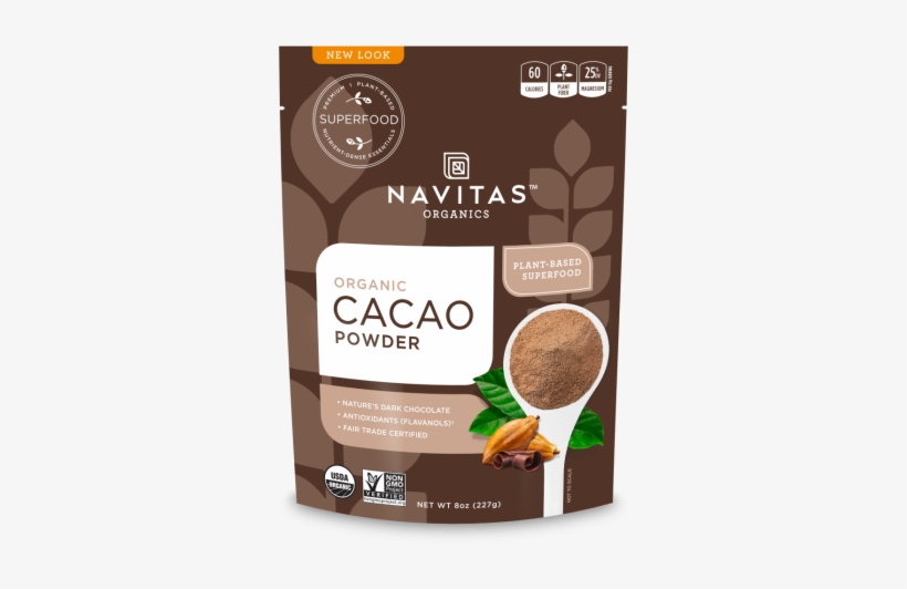Navitas Organics Cacao Powder, transparent png