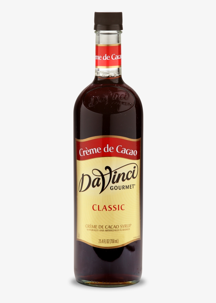 2073738499003 Creme De Cacao C 750ml G - Da Vinci Chai Tea, transparent png