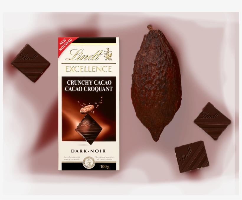 Lindt Excellence Crunchy Cacao - Lindt Excellence Dark Coconut, transparent png