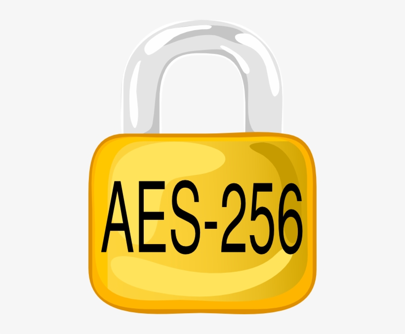 Lock Aes 256 Clip Art - Aes 256 Icon Png, transparent png