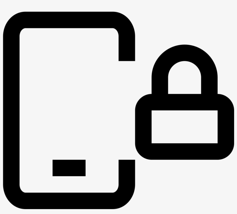 Mode Portrait Verrouillé Icon - Icon, transparent png