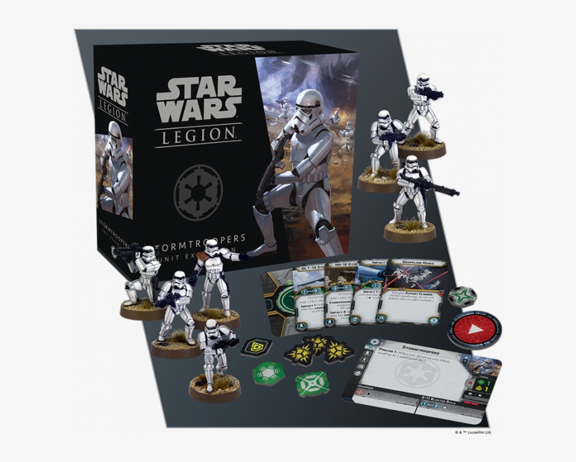 Star Wars Legion - Star Wars Legion Stormtroopers Unit Expansion, transparent png