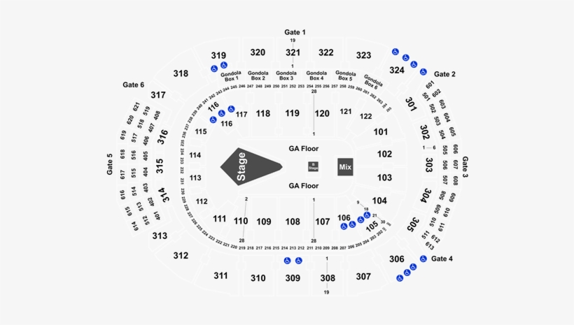 Row Ga Air Canada Centre, transparent png