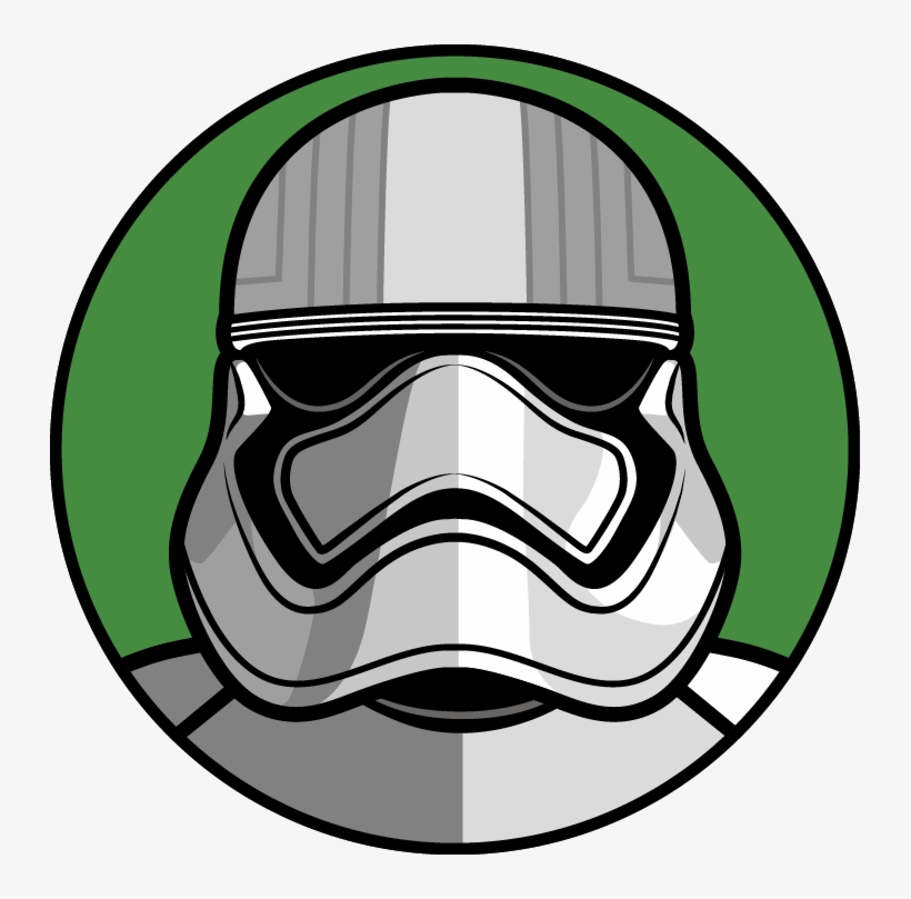 Obi-wan Can Also Defend His Teammates - Casco De Stormtrooper De Dibujo, transparent png