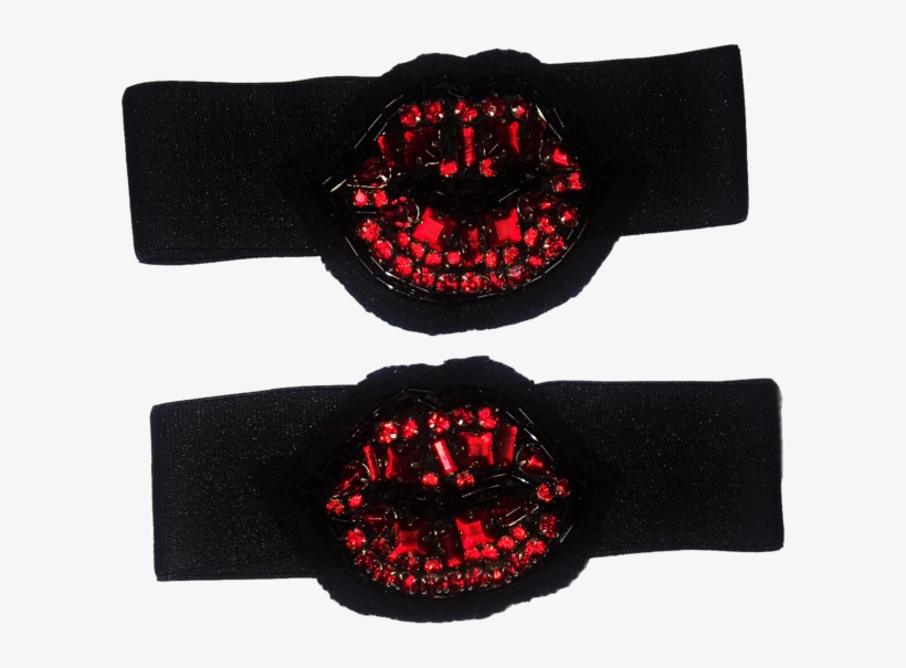 Crystal Lip Elastic Strap - Strap, transparent png