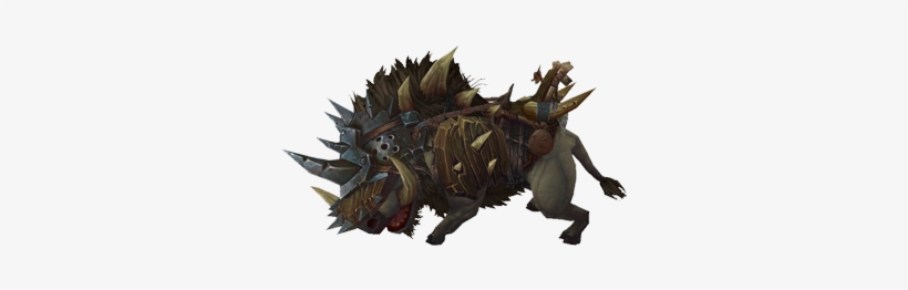 Armored Razorback - Wow Pvp Mounts Png, transparent png