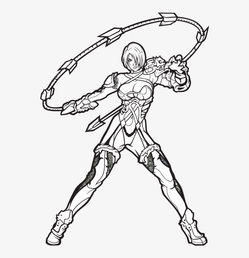Ivy Valentine, transparent png