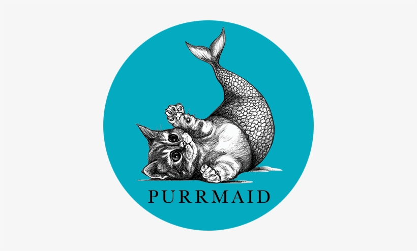 What If Creations And Like Omg Get Some Yourself Some - Mermaid Cat, transparent png