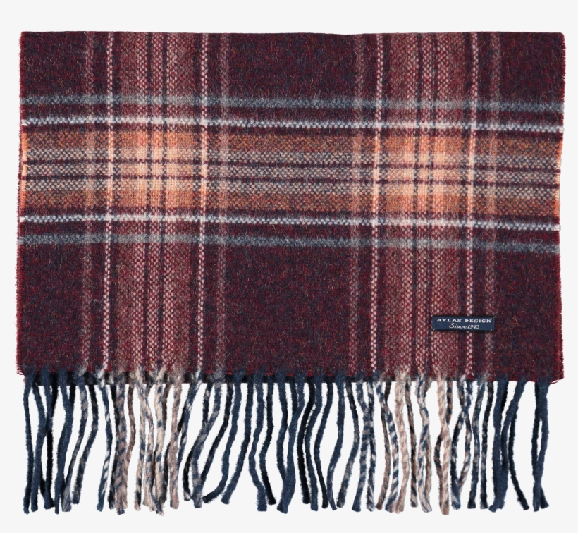 Halsduk Check Wine, transparent png